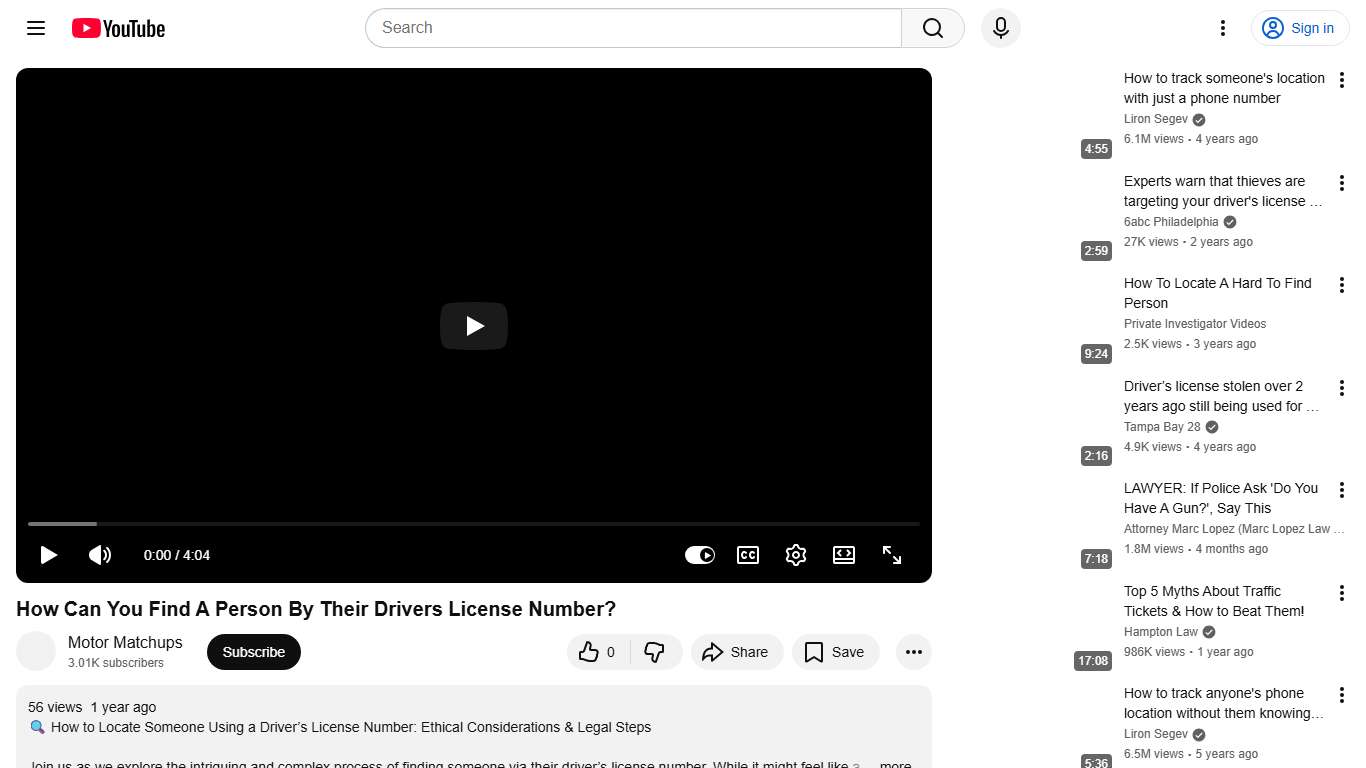 How Can You Find A Person By Their Drivers License Number? - YouTube